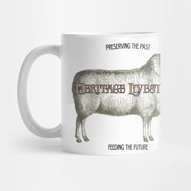 Heritage Livestock - Cotswold Sheep by Shepherd